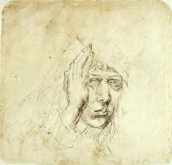 Self-Portrait with a Bandage